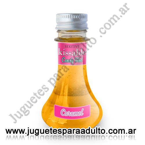 Aceites y lubricantes, Lubricantes sexitive, Kissable Caramel 90ml